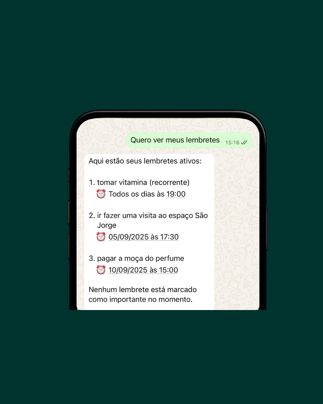 quero ver meus lembre